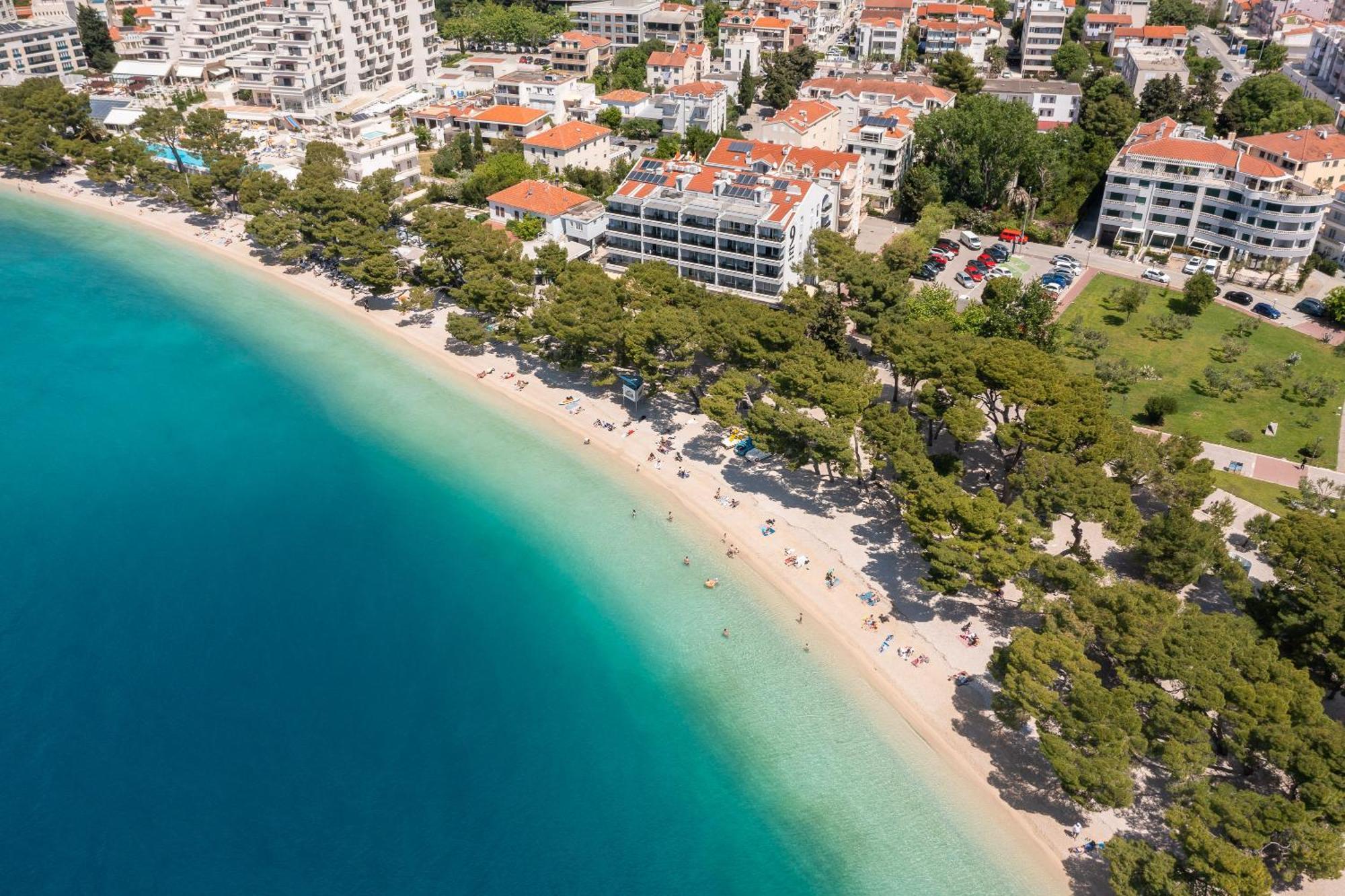 מאקרסקה Beachfront Apartments Providenca With Free Parking מראה חיצוני תמונה