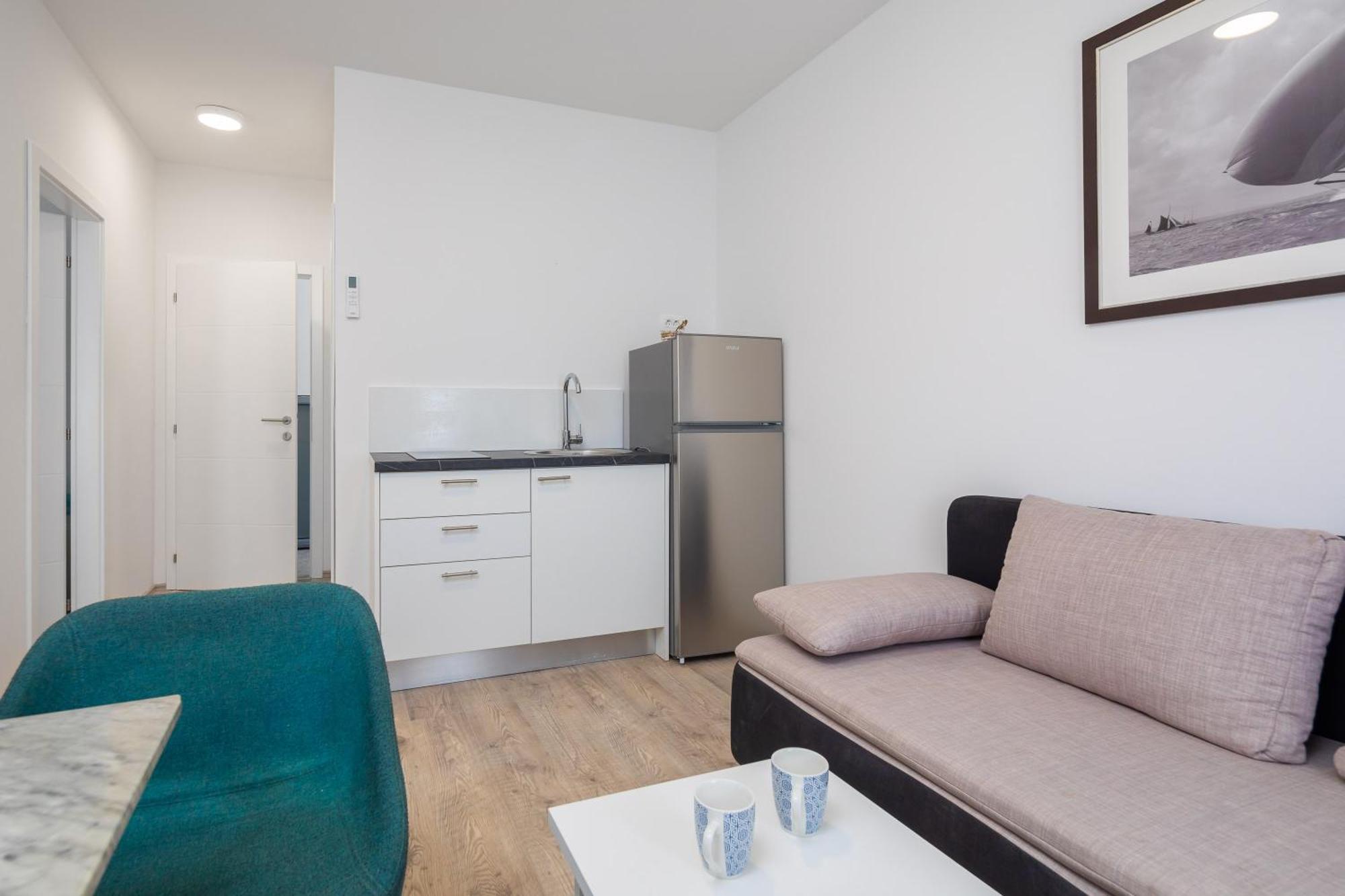 מאקרסקה Beachfront Apartments Providenca With Free Parking חדר תמונה